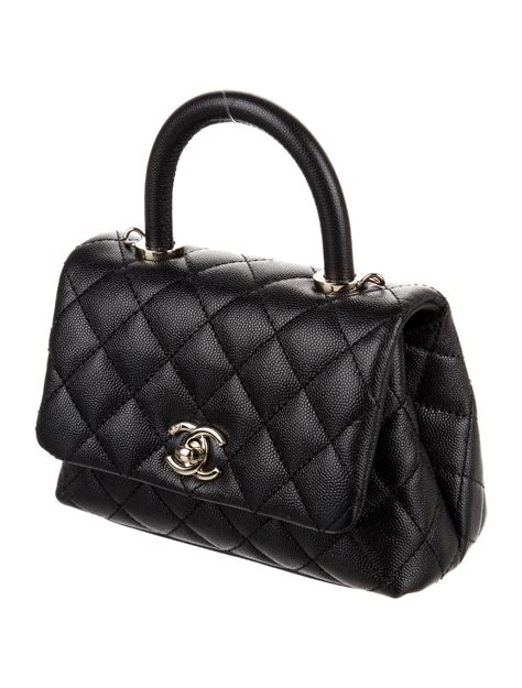 chanel mini coco handle price in europe|chanel coco top handle small.